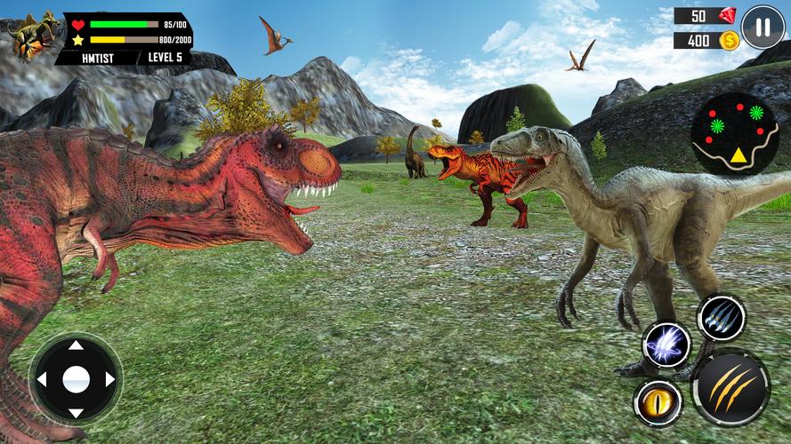 Dinosaur Simulator 3d offline स्क्रीनशॉट 1