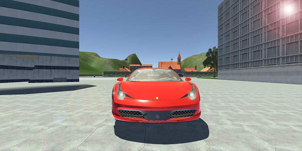 458 Italia Drift Simulator:Car Captura de pantalla 1