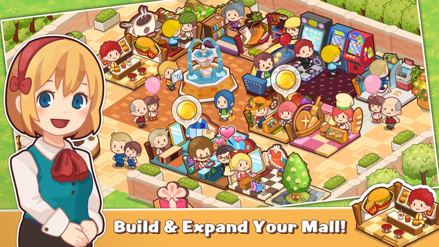 Happy Mall Story: Sim Game Tangkapan skrin 0