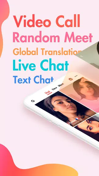 MeowChat : Live video chat & M ဖန်သားပြင်ဓာတ်ပုံ 0