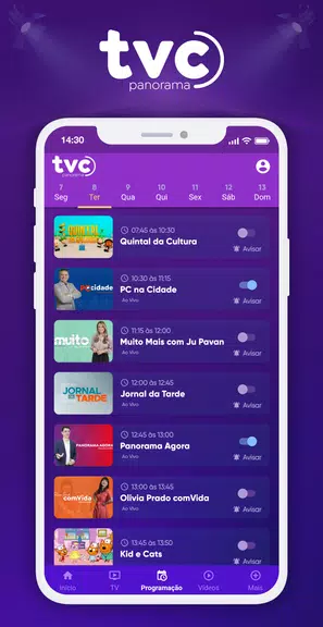 TVC  Panorama Captura de tela 2