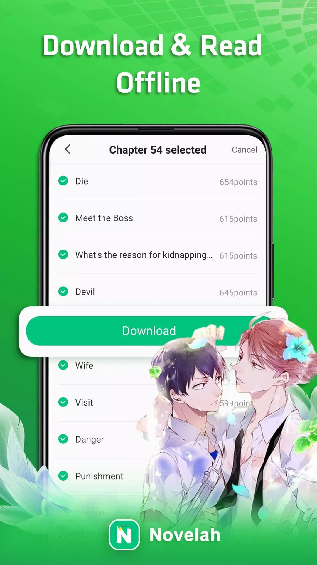 Novelah - Read fiction & novel應用截圖第2張