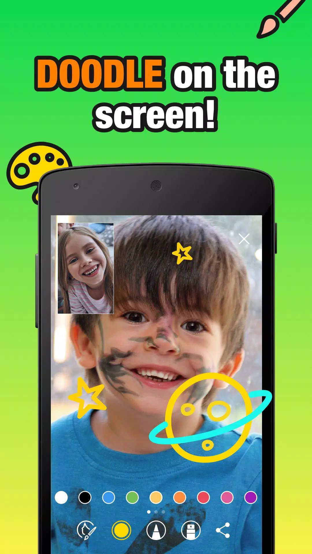 JusTalk Kids Messenger Captura de pantalla 2