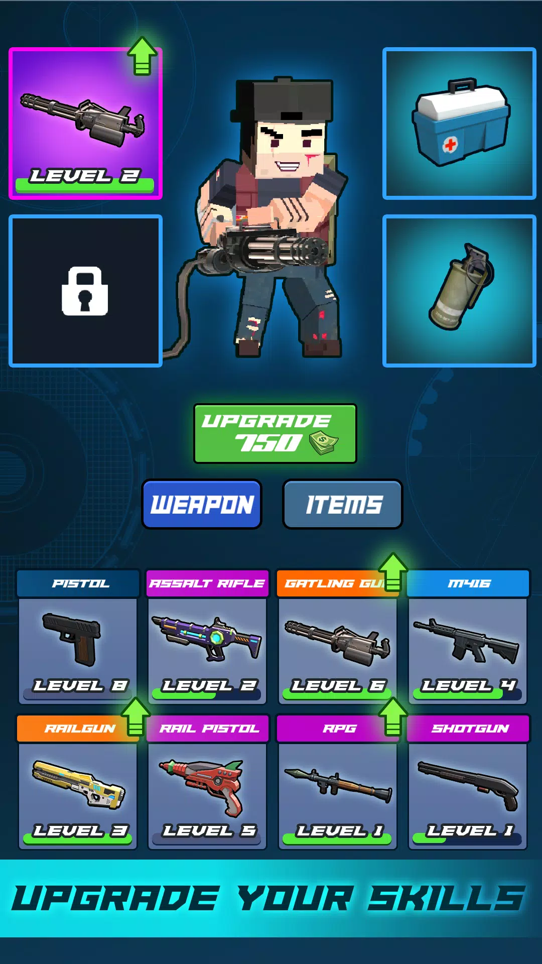 Zombie Craft War: Pixel Gun 3D應用截圖第3張