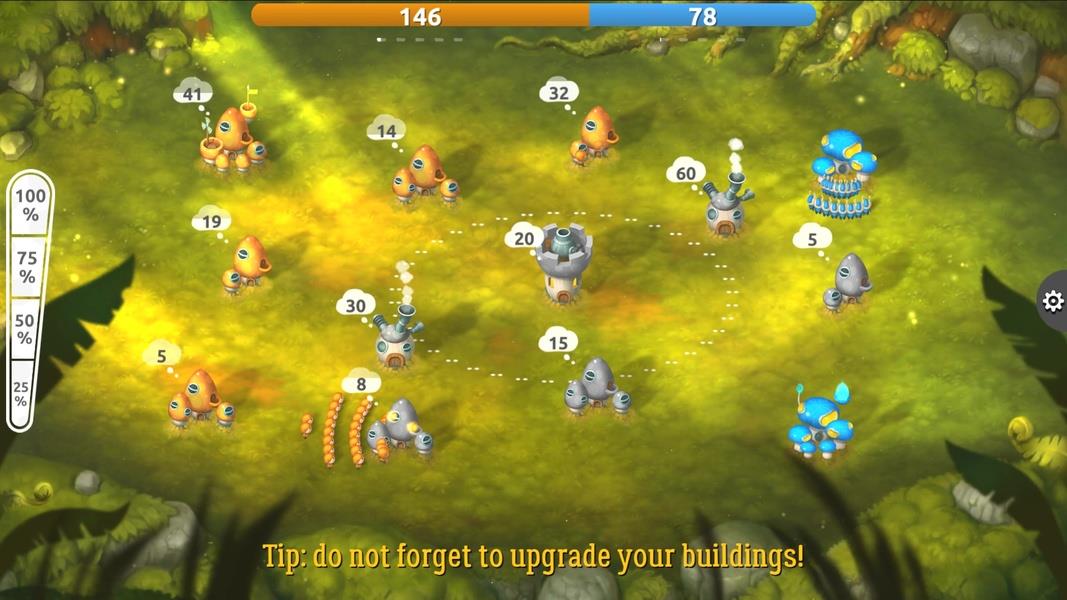 Mushroom Wars 2: RTS Strategy Screenshot 1