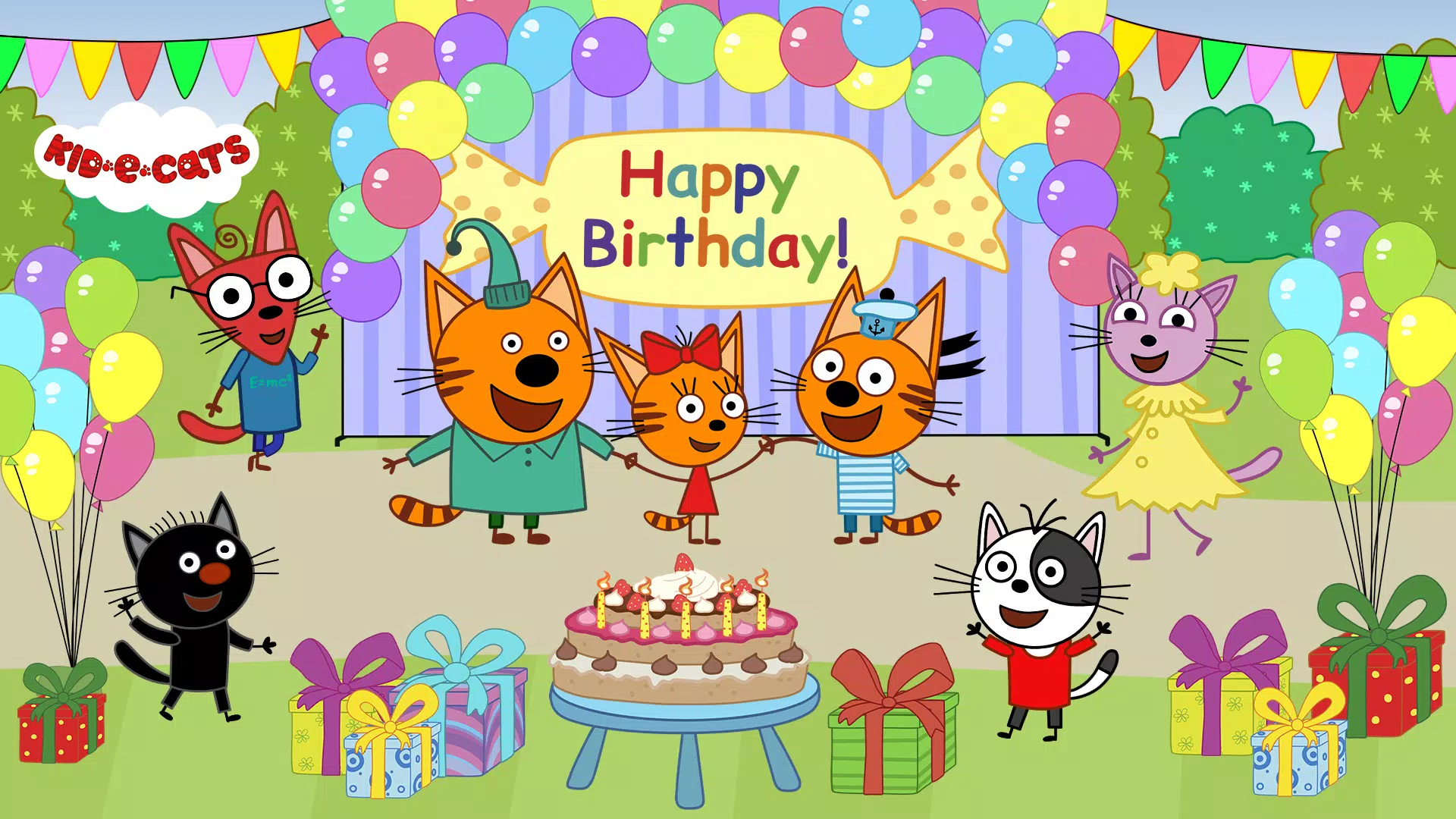 Kid-E-Cats: Kids birthday Captura de pantalla 0