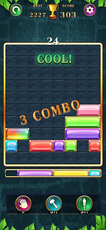 Schermata Block Puzzle Jewel Drop Blast 2