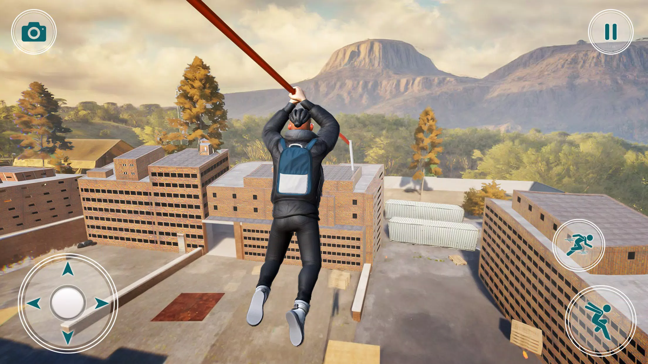 Going Up Parkour Rooftop Games Screenshot 3