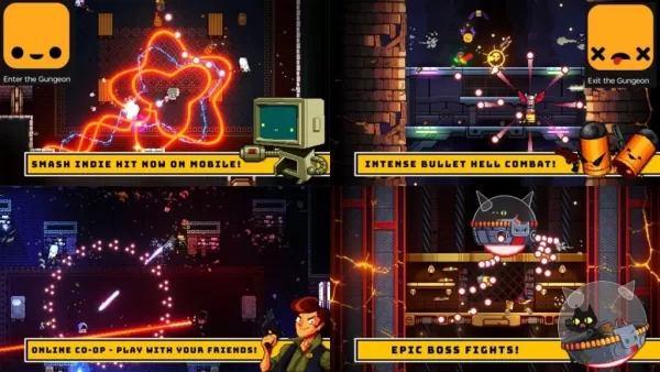 Jogos Grátis Saiem de The Gungeon e Entram no Gungeon Chegando ao Android com Modo Coop de Verão