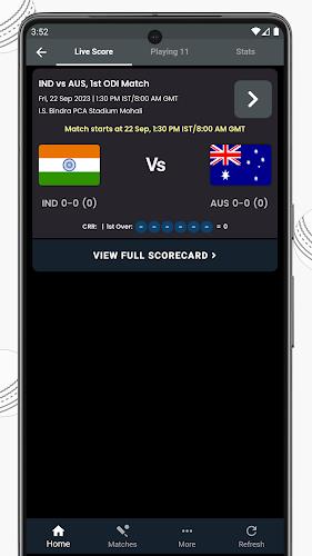 IND vs PAK Live Cricket Score ภาพหน้าจอ 0