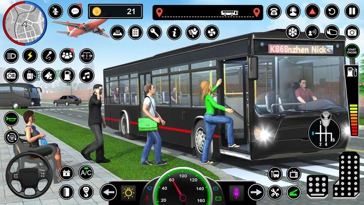 Bus Simulator - Driving Games Captura de tela 1