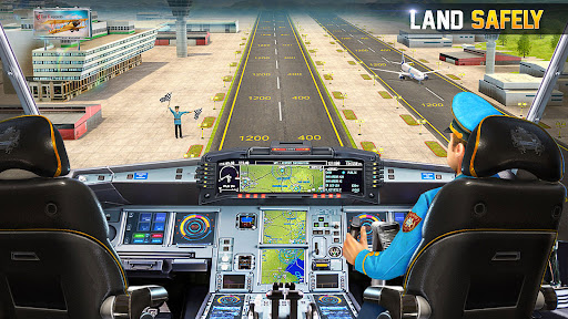 City Pilot Flight: Plane Games Schermafbeelding 0