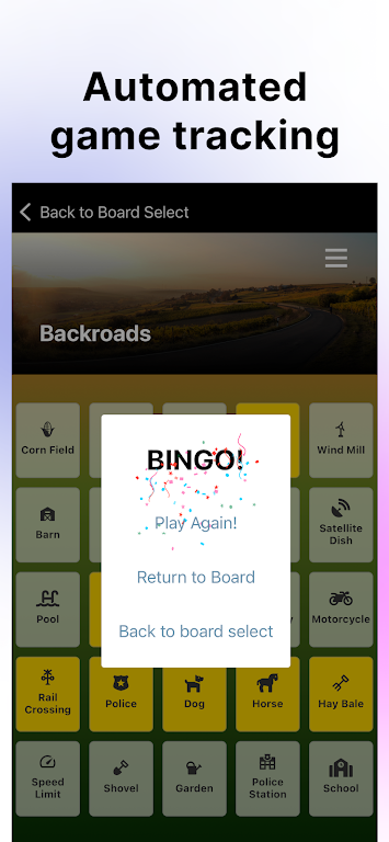 Travel Bingo - Road trip bingo Ảnh chụp màn hình 2