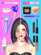 Lip Art Beauty Makeup Games Tangkapan skrin 2