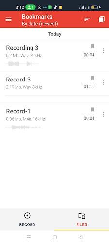 Voice Memos Tangkapan skrin 3