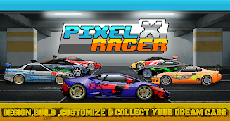 Pixel X Racer Schermafbeelding 0