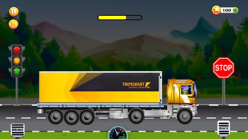 Cargo Truck Driving-Truck Game Tangkapan skrin 0