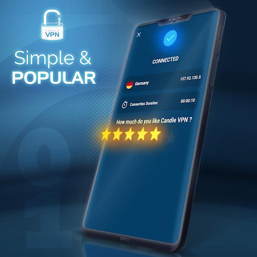 Candle VPN | فیلترشکن پرسرعت Tangkapan skrin 2