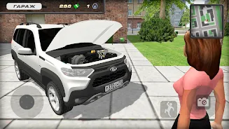 Niva Travel Car Simulator Tangkapan skrin 0