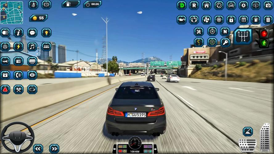 Classic Car Games Simulator 3d Captura de pantalla 1