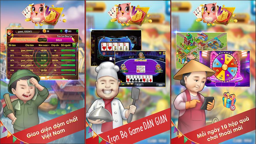 4Play - Tien Len Dem La Online ภาพหน้าจอ 1