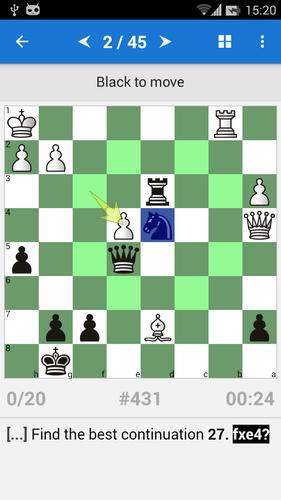 Chess Strategy & Tactics Vol 1 Captura de pantalla 0