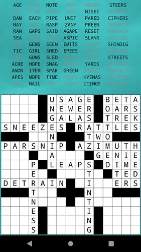 Drag-n-Drop Crossword Fill-Ins 스크린샷 3