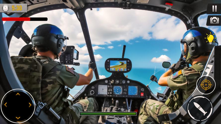 Gunship Battle Offline Game স্ক্রিনশট 1