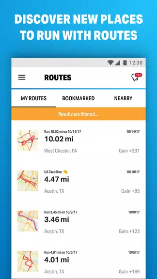 Map My Run powered by Outside Tangkapan skrin 2