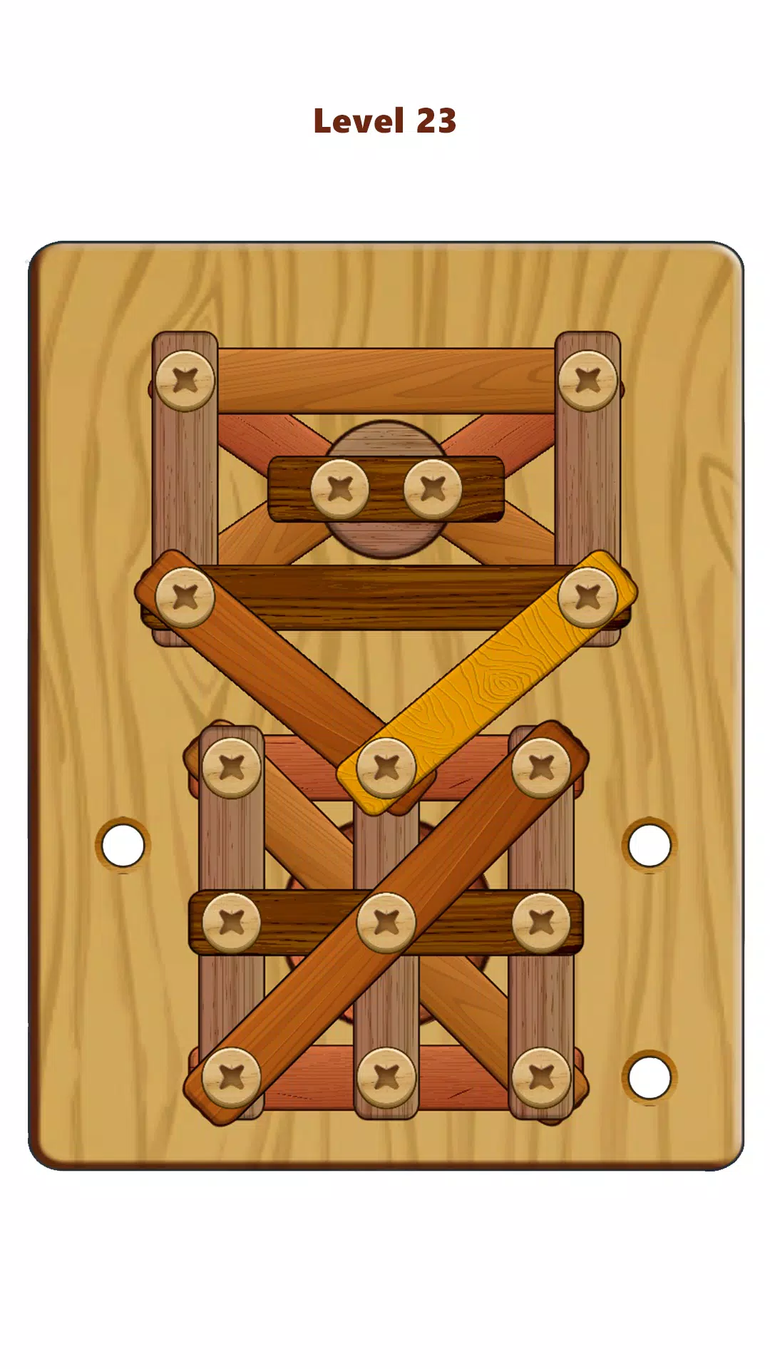 Wood Nuts & Bolts Puzzle應用截圖第1張