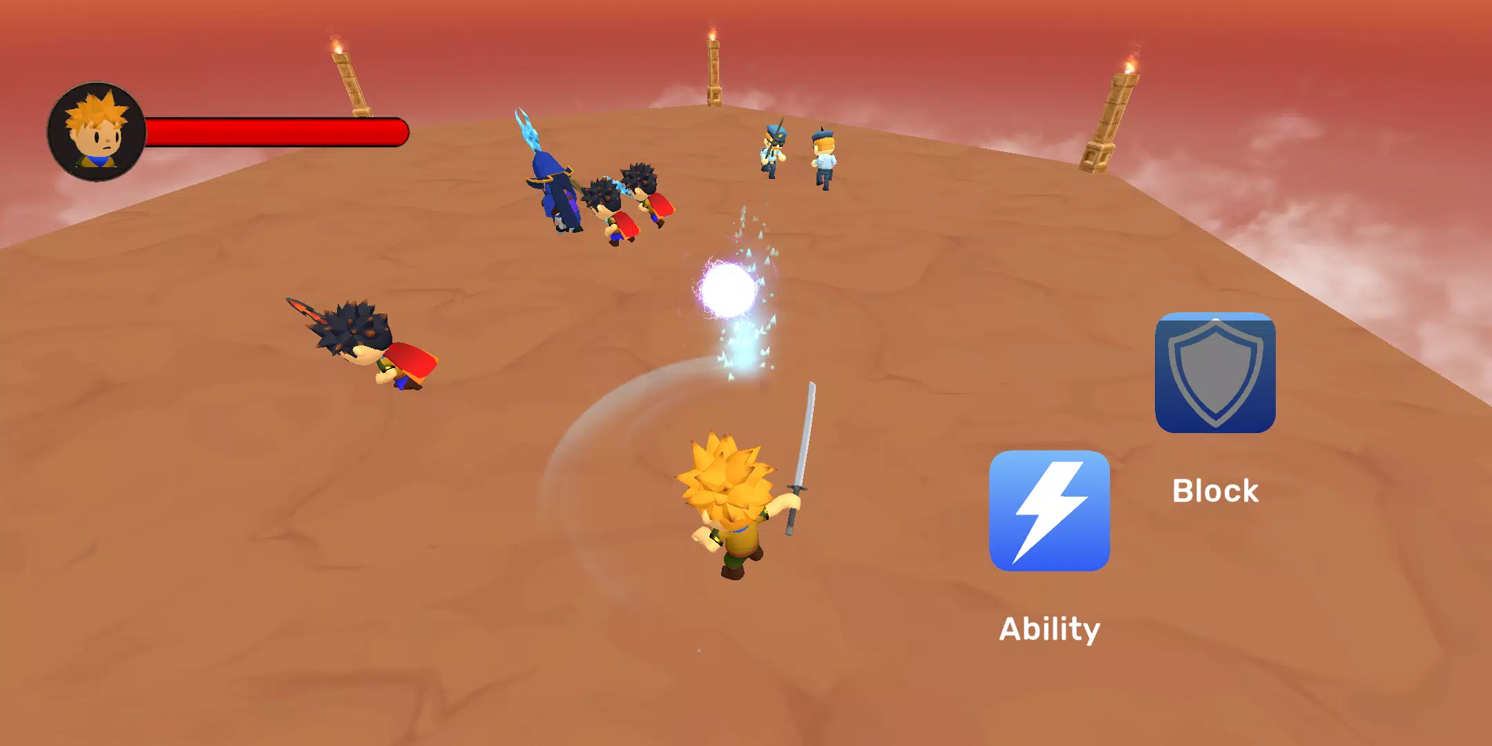 Blade Ball Dodgeball Battle Screenshot 0