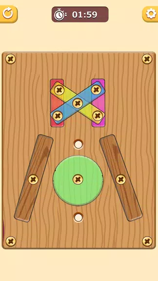 Nutty Puzzles: Screw and Solve Captura de tela 0