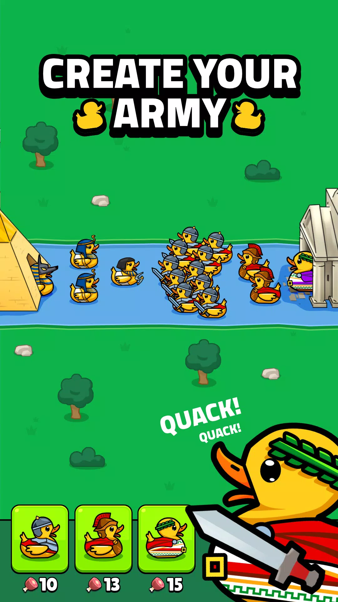 Age of Duck Warriors: War Game ภาพหน้าจอ 3