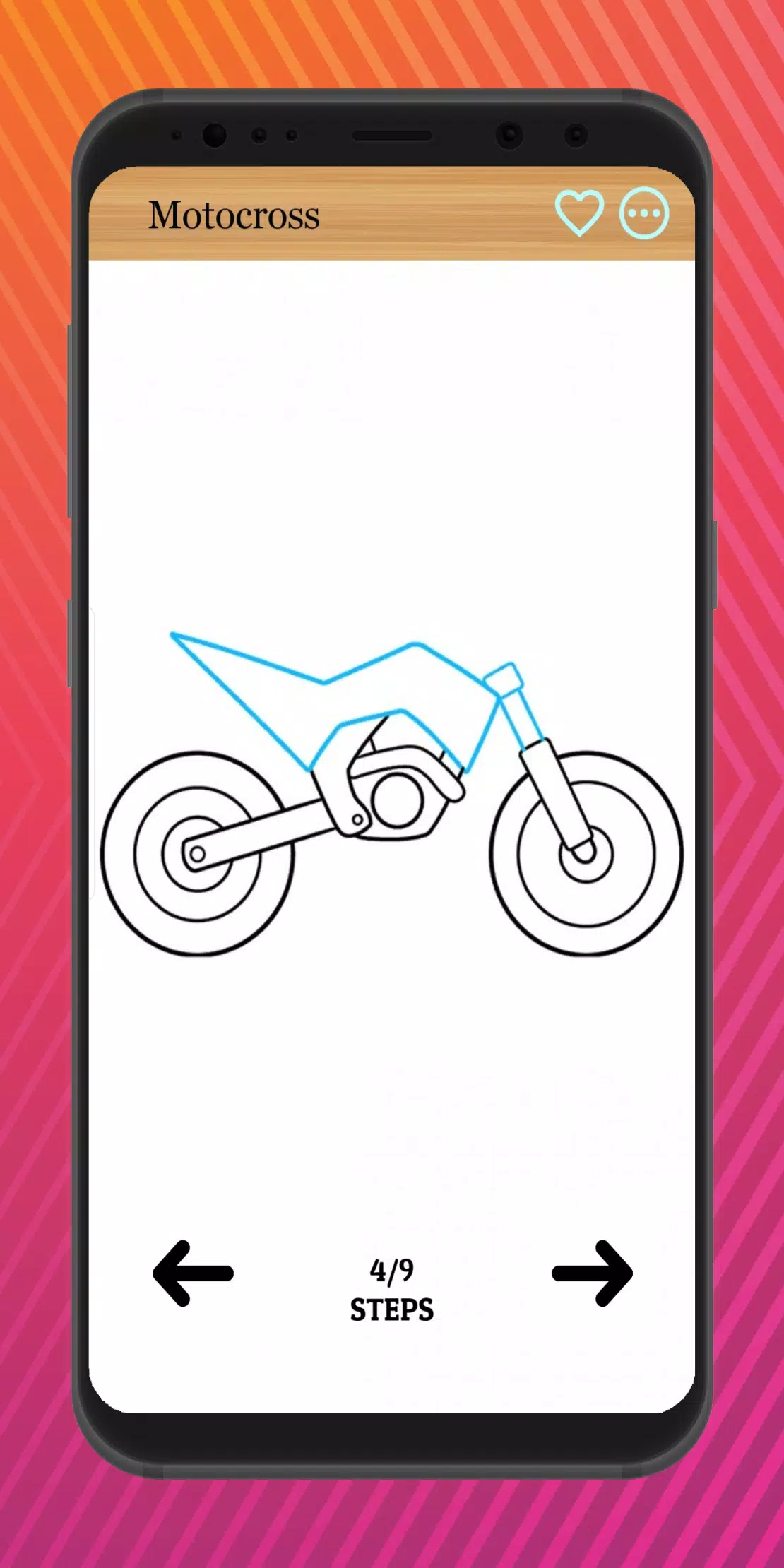 How to Draw Motorcycle Ảnh chụp màn hình 1