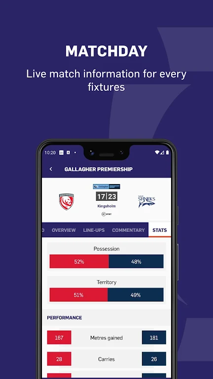 Premiership Rugby Скриншот 2