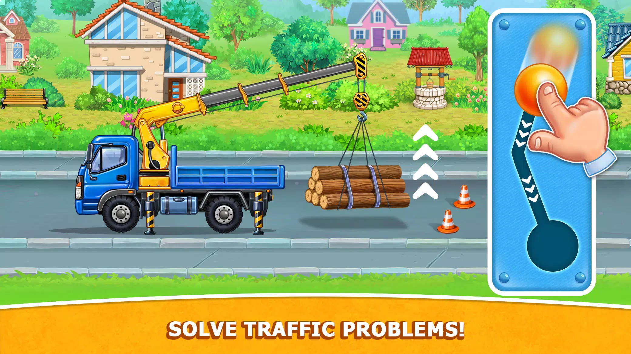 Kids Truck: City Builder Games Ảnh chụp màn hình 1