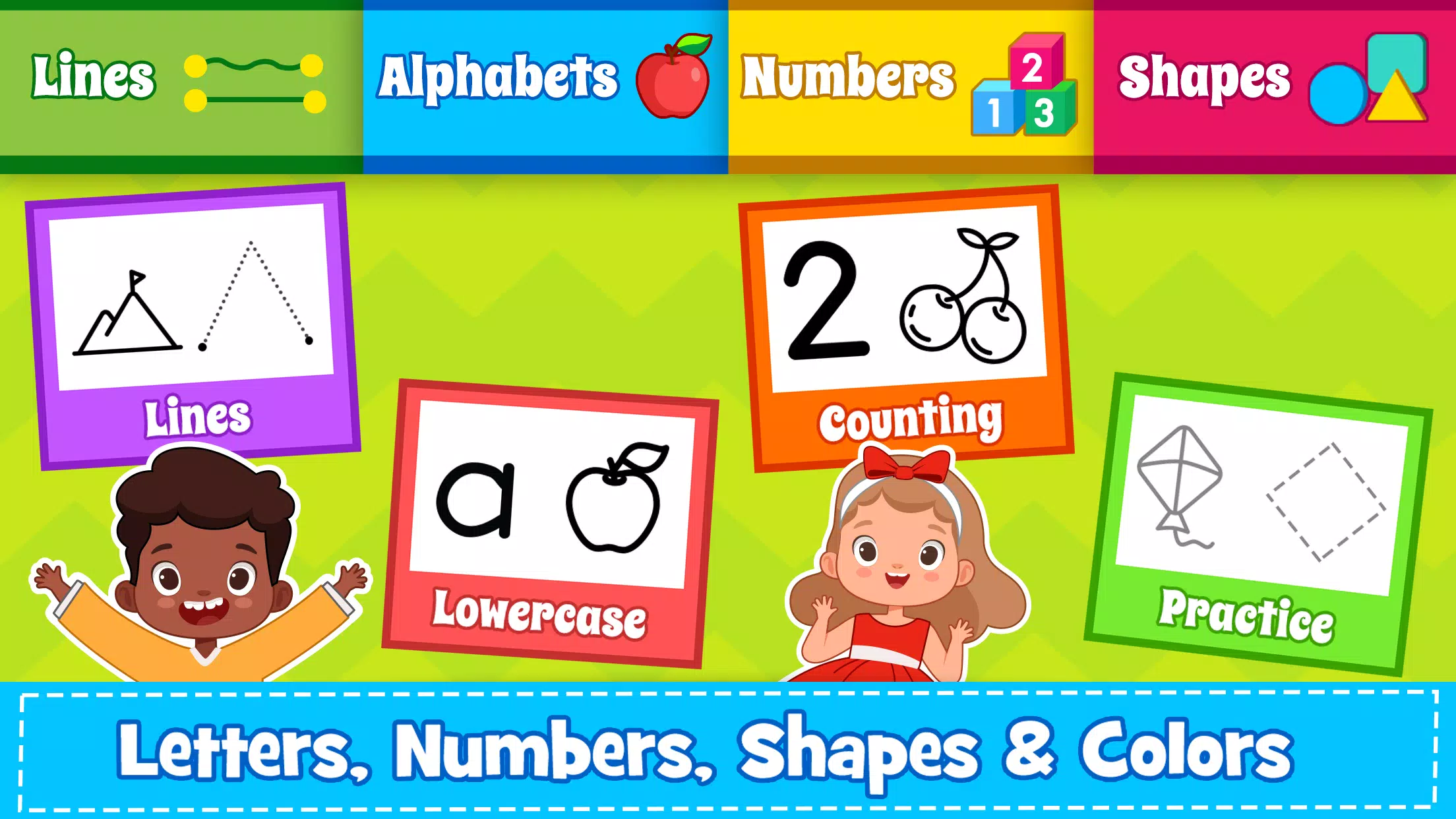 ABC Tracing Preschool Games 2+ Captura de tela 0