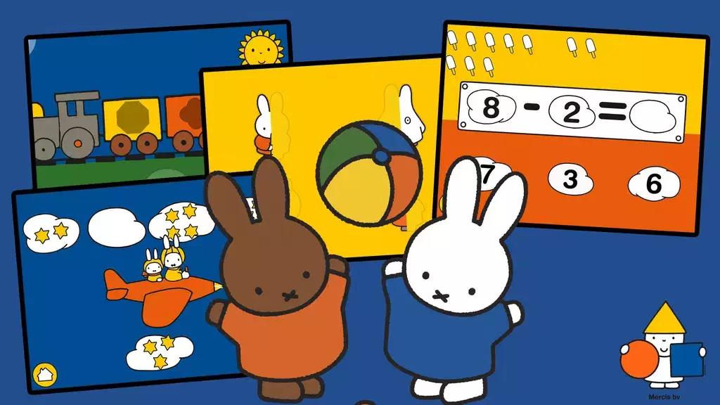 Miffy - Educational kids game Ekran Görüntüsü 2