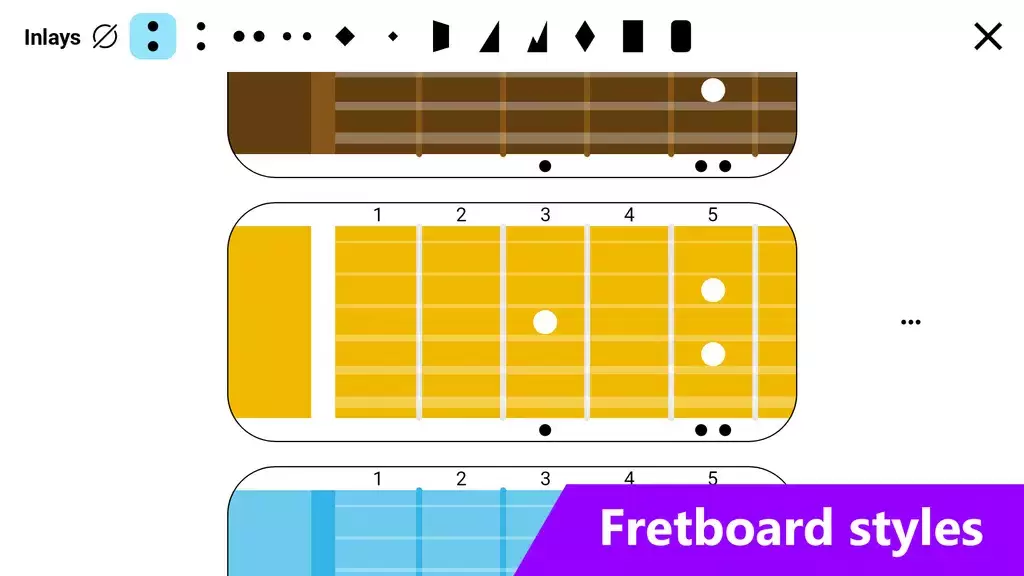 Guitar Fretboard: Scales Zrzut ekranu 3