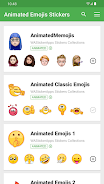 Animated Emojis WAStickerApps Schermafbeelding 0