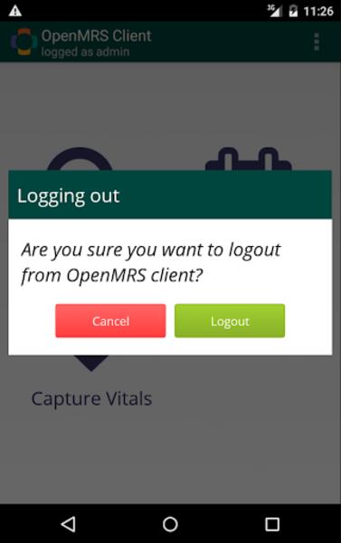 OpenMRS Android Client スクリーンショット 2