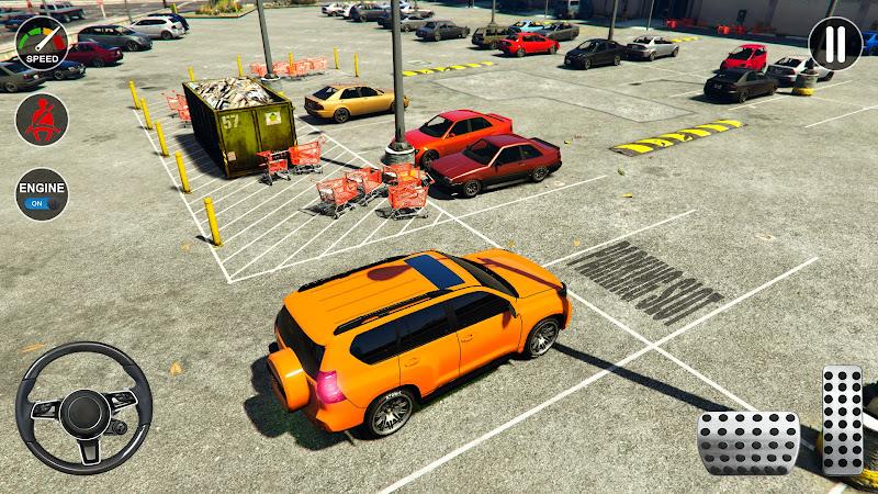 Prado Car Parking 3D Car Games Captura de pantalla 0