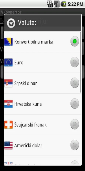 VKonvertor - konvertor valuta Captura de pantalla 2