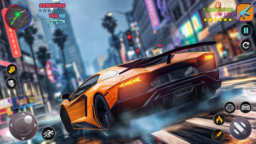 Open world Car Simulator Games Zrzut ekranu 3