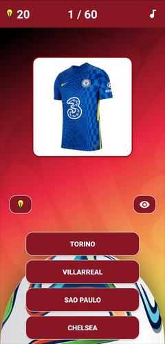 Guess the Soccer Logo Quiz スクリーンショット 1