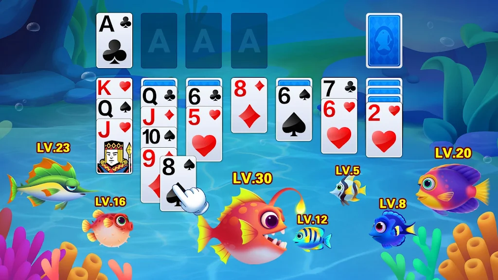 Solitaire Fish 2024 ဖန်သားပြင်ဓာတ်ပုံ 2