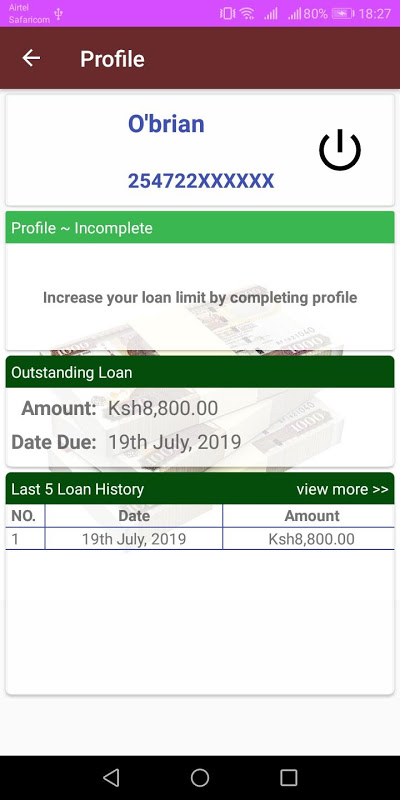 Loans Chap Chap应用截图第3张