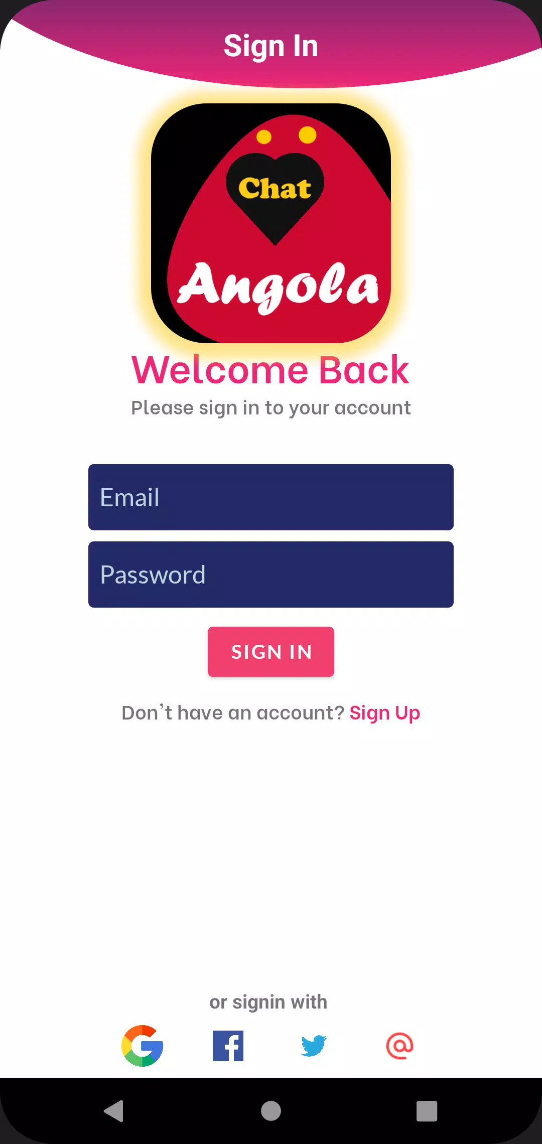 Angola dating app chat rooms ဖန်သားပြင်ဓာတ်ပုံ 2