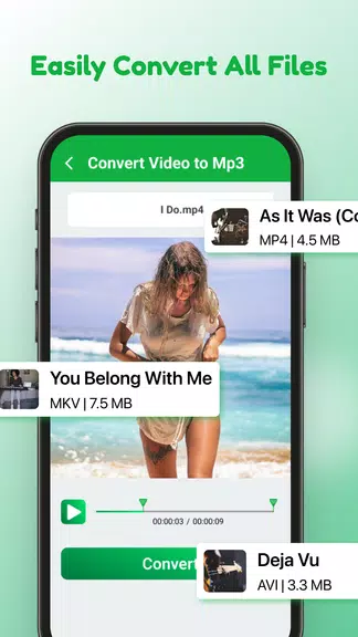 Video to MP3: Video Converter應用截圖第0張