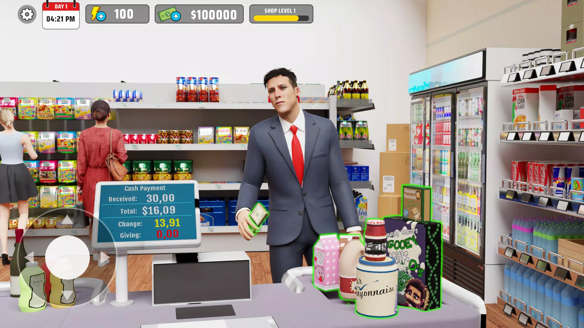 Supermarket Simulator City 3D Скриншот 3